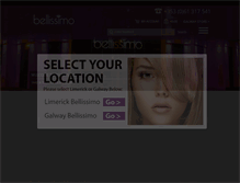 Tablet Screenshot of bellissimo.ie